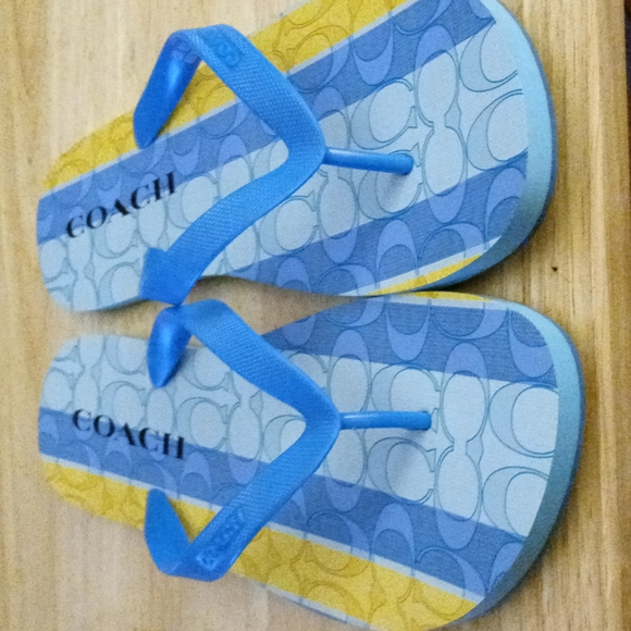Coach Shoes - Coach flip flops